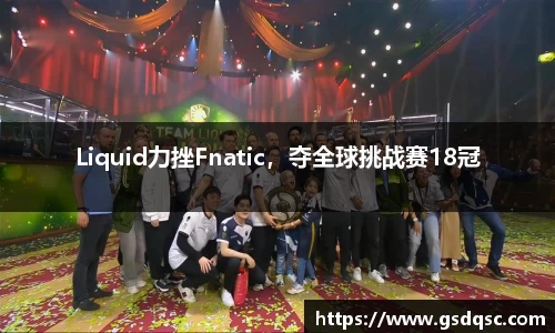 Liquid力挫Fnatic，夺全球挑战赛18冠